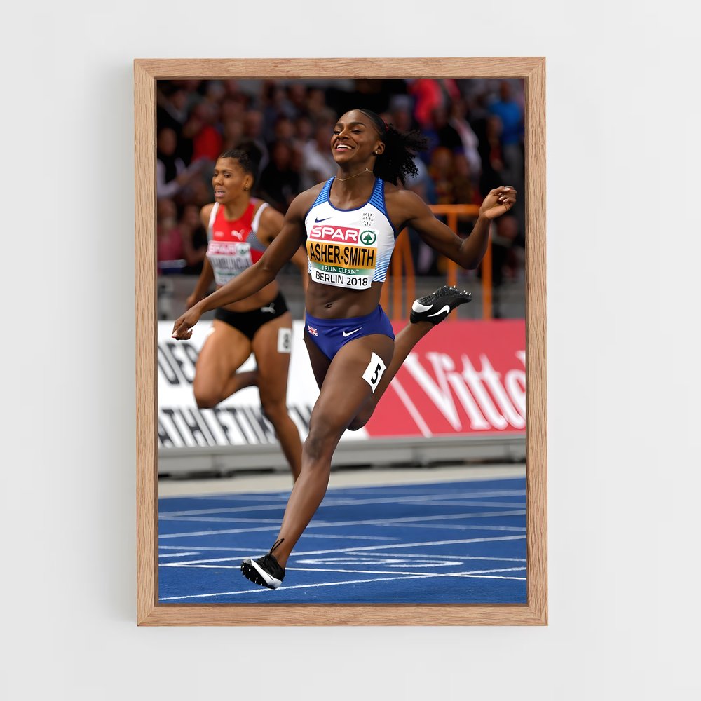 Poster Dina plein – affiche Athlétisme (vue 4)